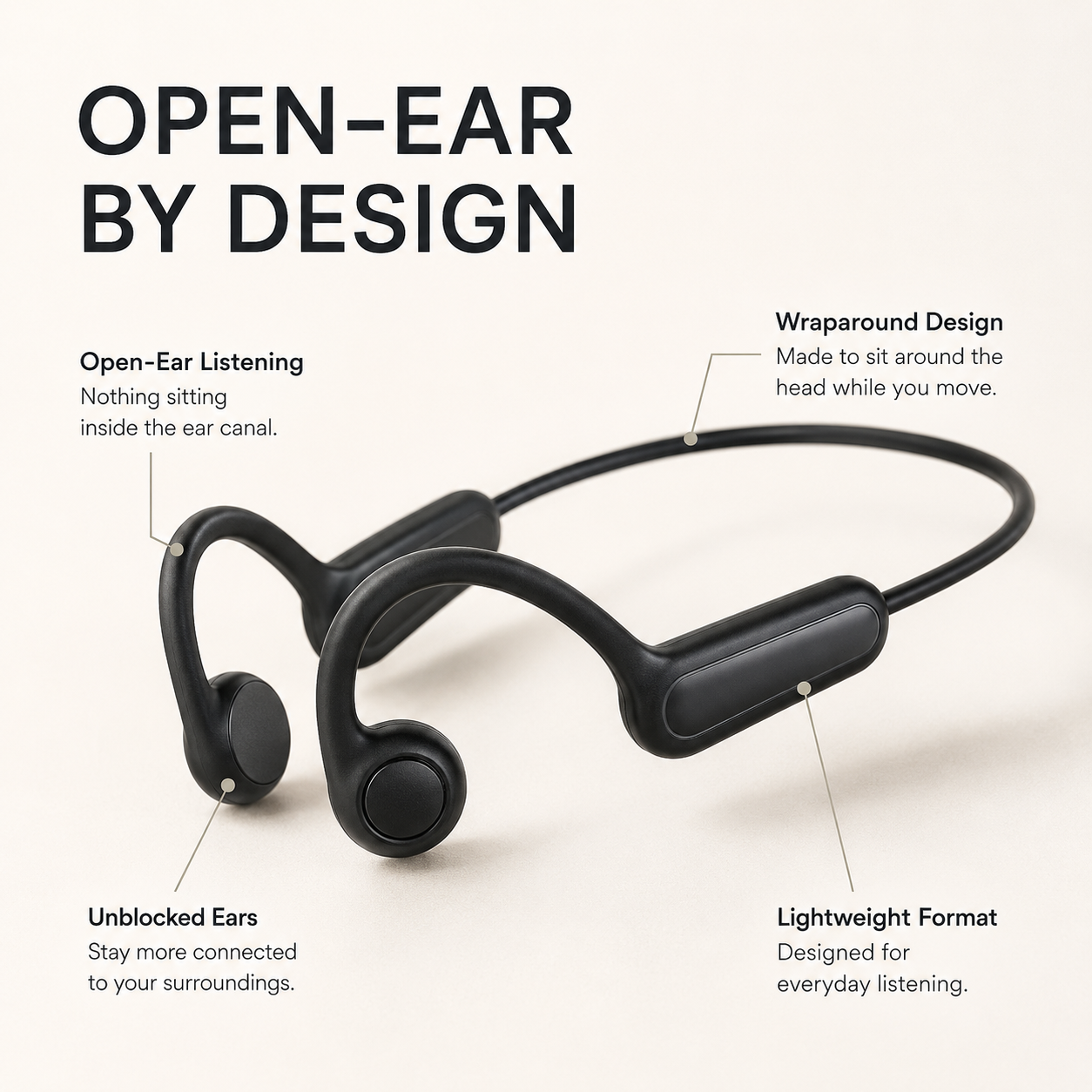 Sona Open-Ear Headphones